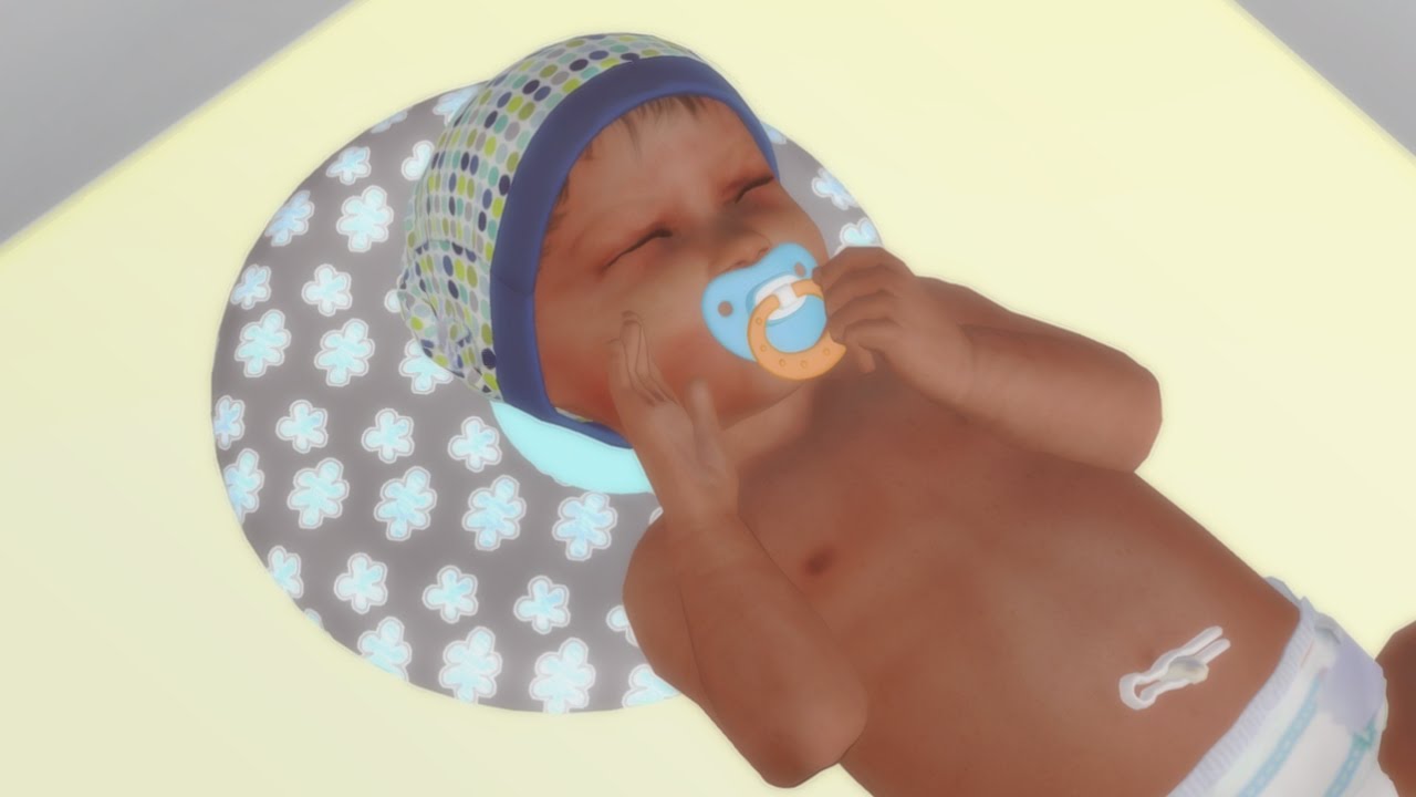 Sims 3 Create a sim  - Making a resized toddler - Josiah Anthony