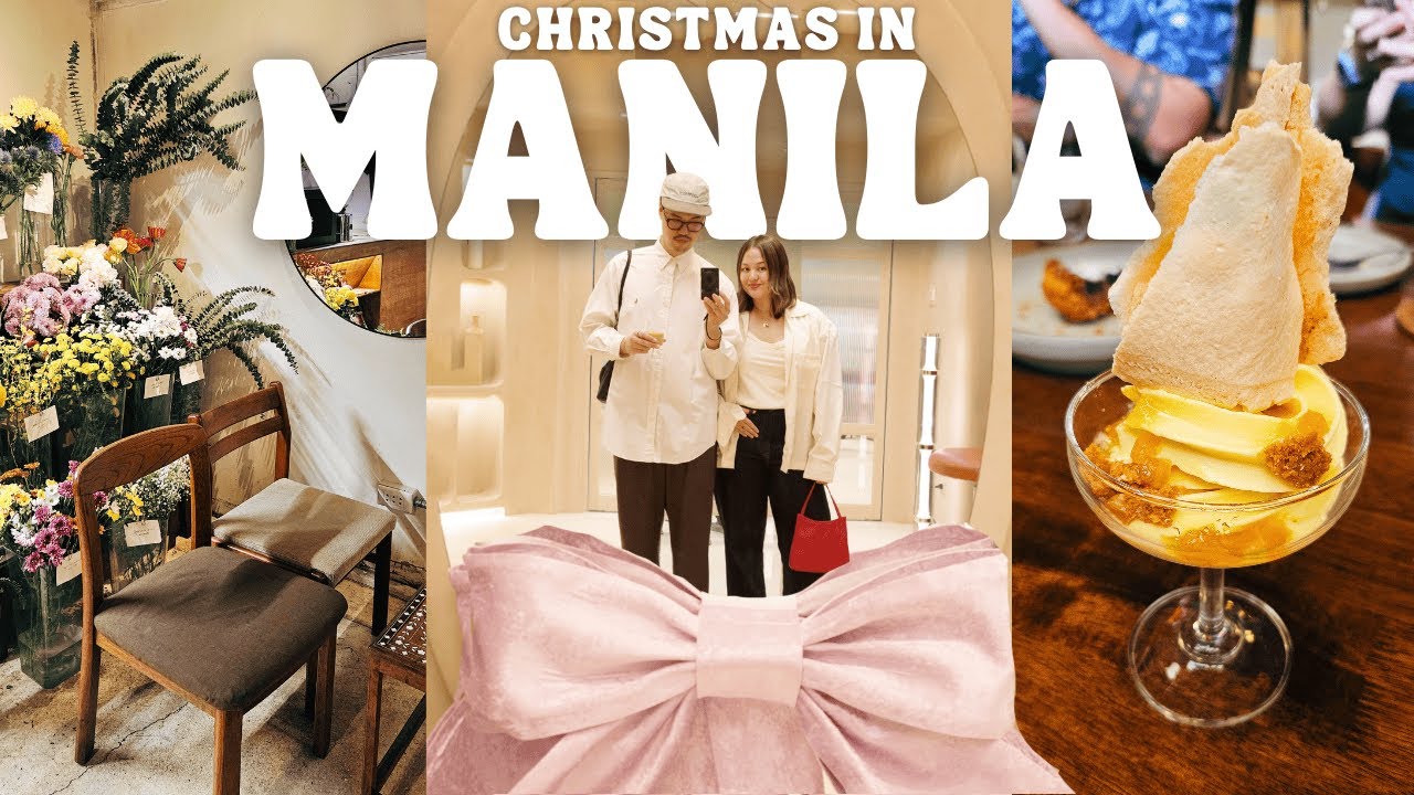 Life in Manila Vlog 🇵🇭 Christmas in the Philippines, Holiday Shopping, Where to Eat Manila