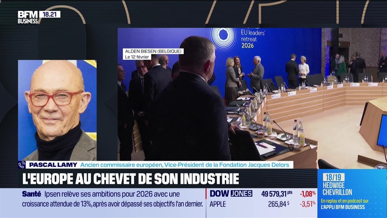 Pascal Lamy (Jacques Delors) :  L'Europe au chevet de son industrie
