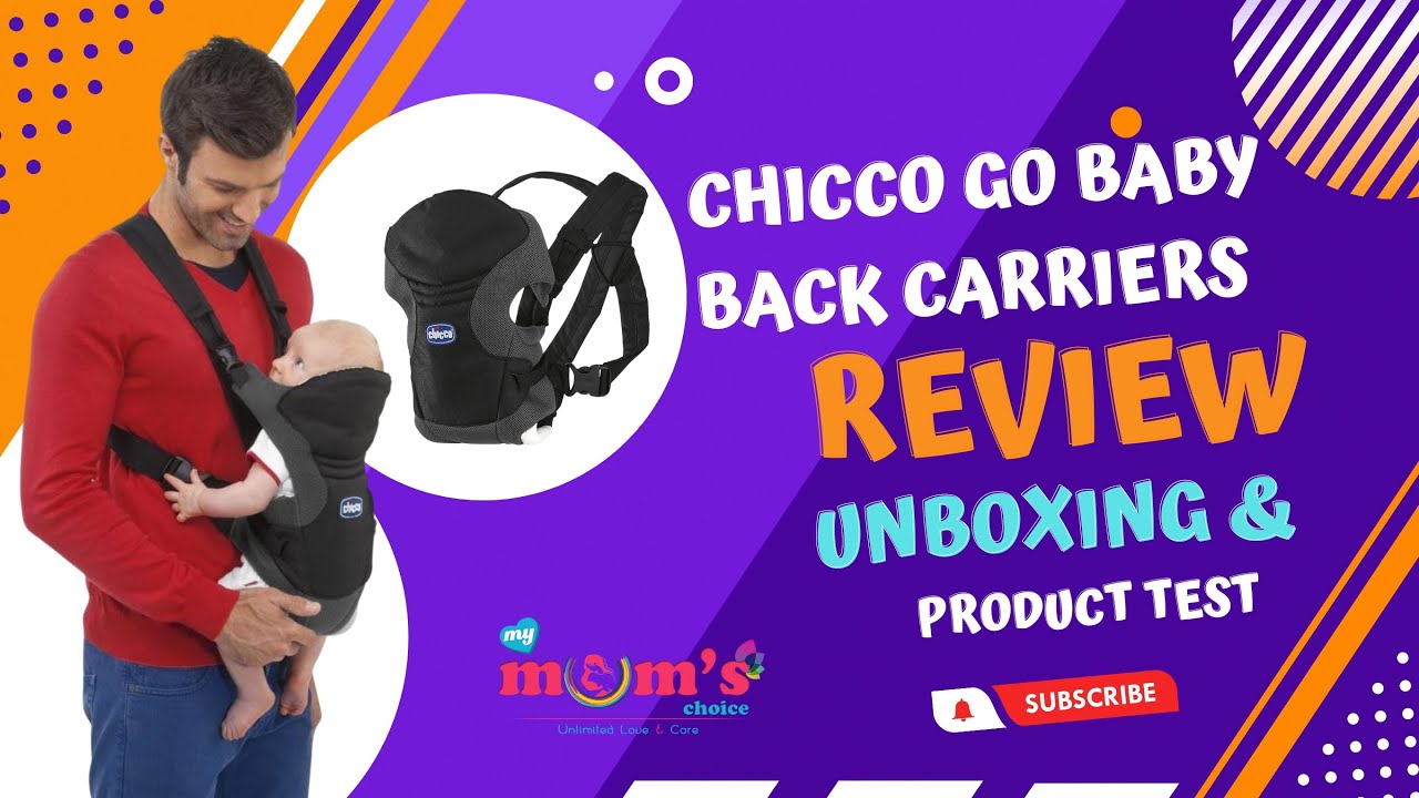 Go Baby carrier| Chicco Go 2 Way Baby Carrier Black| Mymumschoice