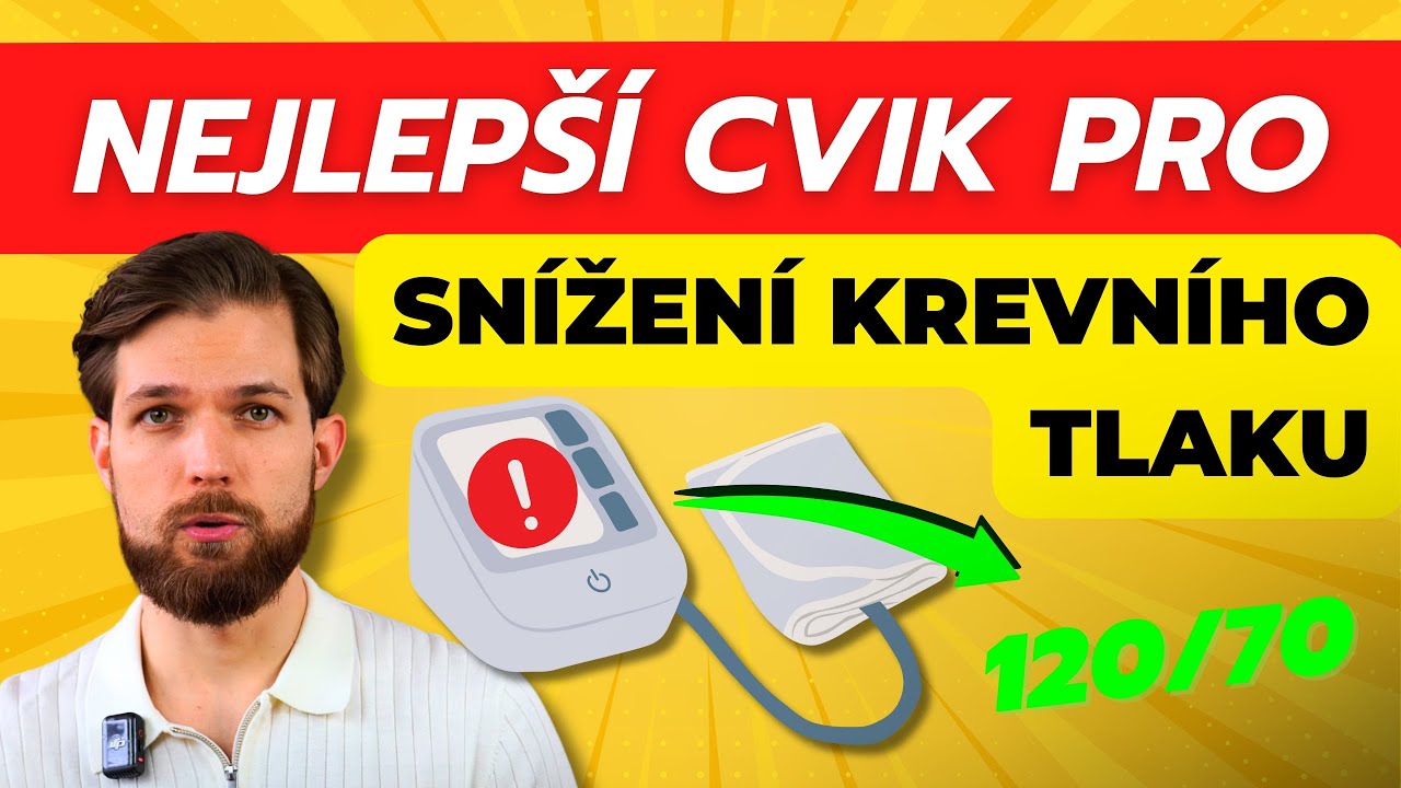 NEJÚČINNĚJŠÍ CVIČENÍ pro snížení krevního tlaku!