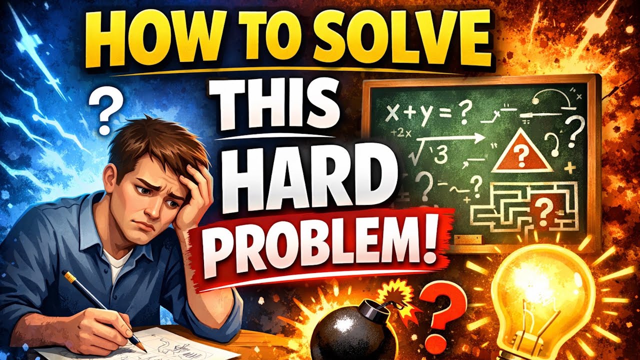 Hard math olympiad problem by AoPs solved in 4 minutes!