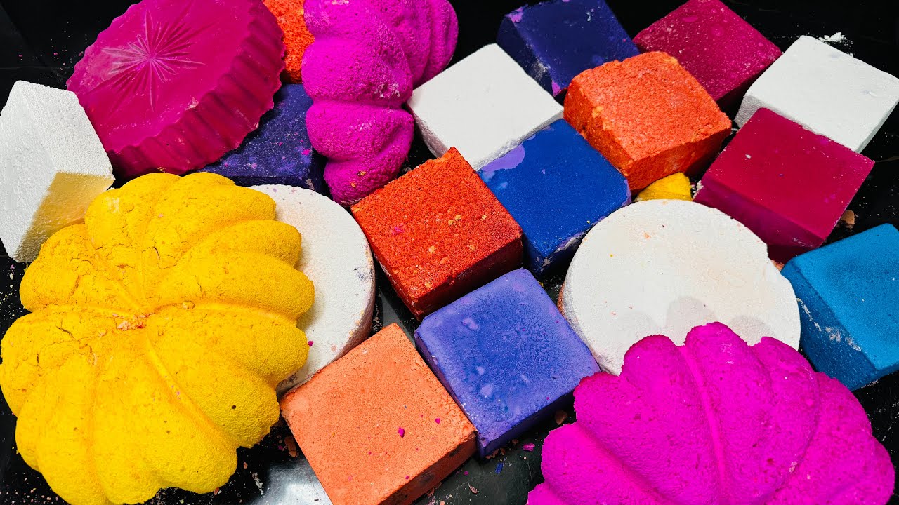 Variety Crispy Chalk ASMR Crush | Satisfying Chalk Crush Video 
