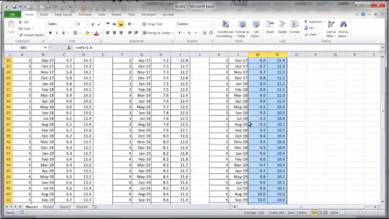 Excel Assignment 1 Part 2