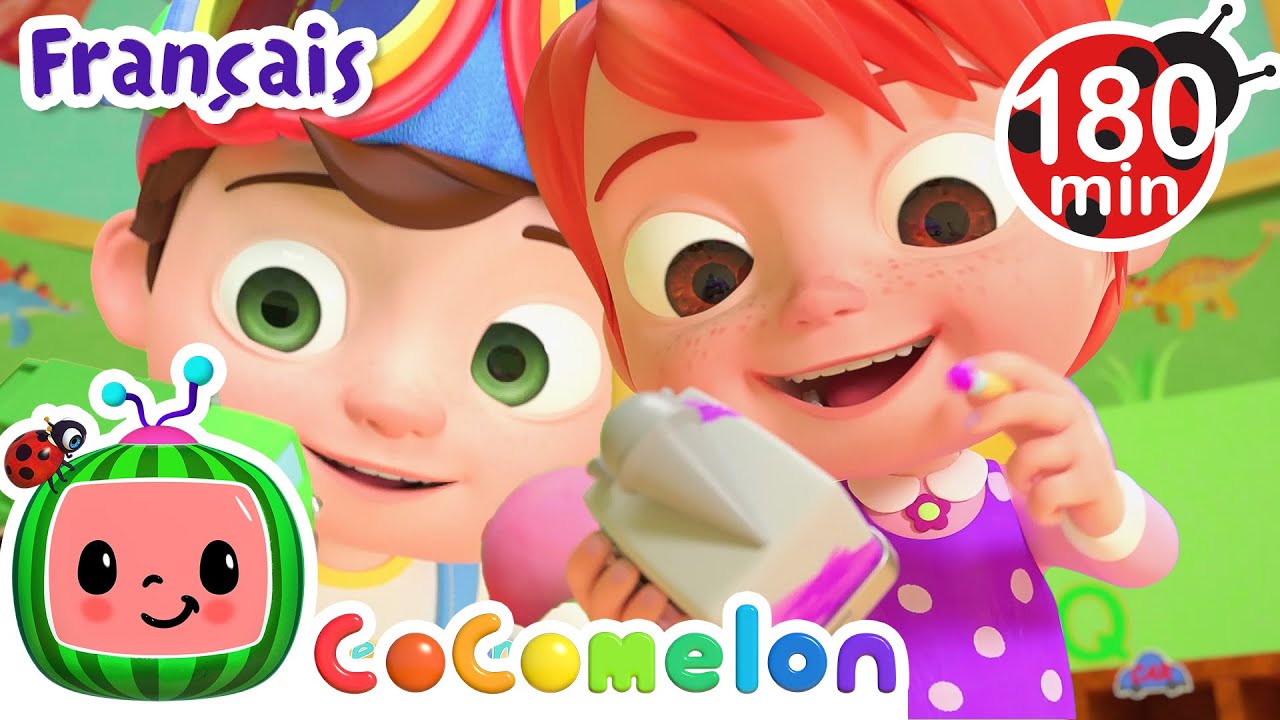 Construisons des voitures miniatures | CoComelon Le coin des Animaux de JJ - Comptines