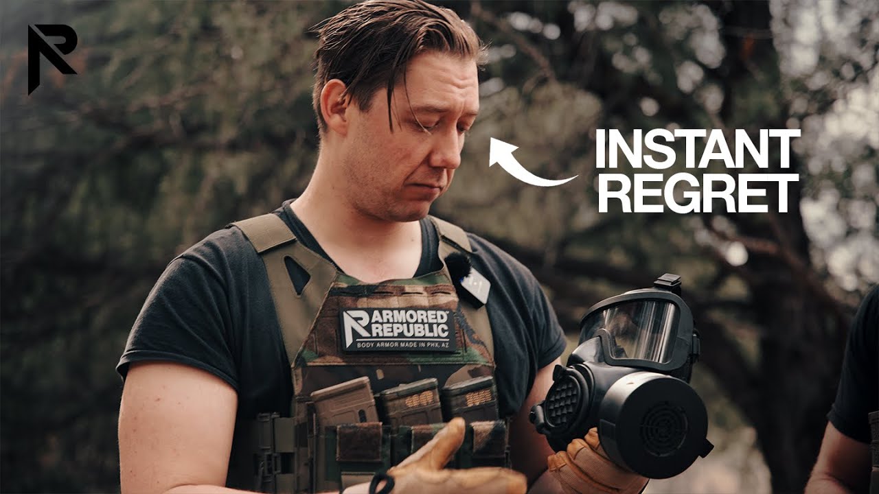 We Tear Gas Ourselves | Testing the MIRA Gas Mask