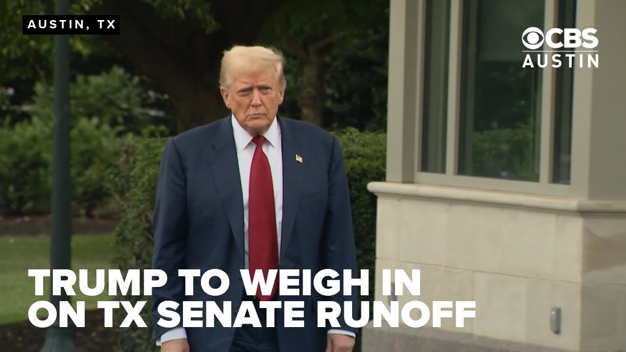 Trump expected to weigh in on Republican runoff for U.S. Senate nomination