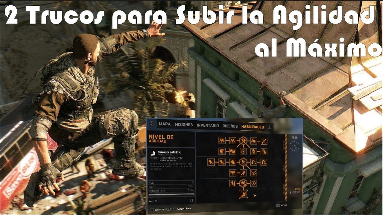 Dying Light - 2 Trucos Fáciles para el Subir Nivel de Agilidad al Máximo | Saisho | 2022 |
