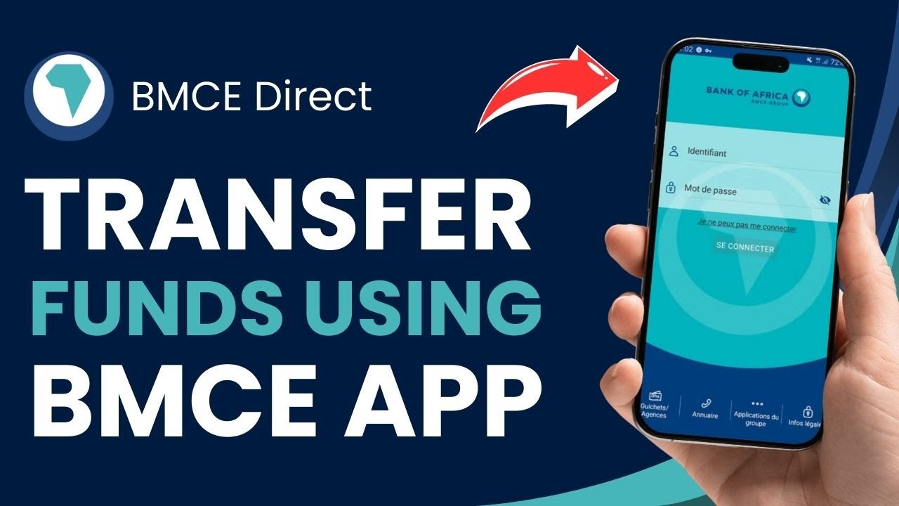 Как перевести средства с помощью приложения BMCE!