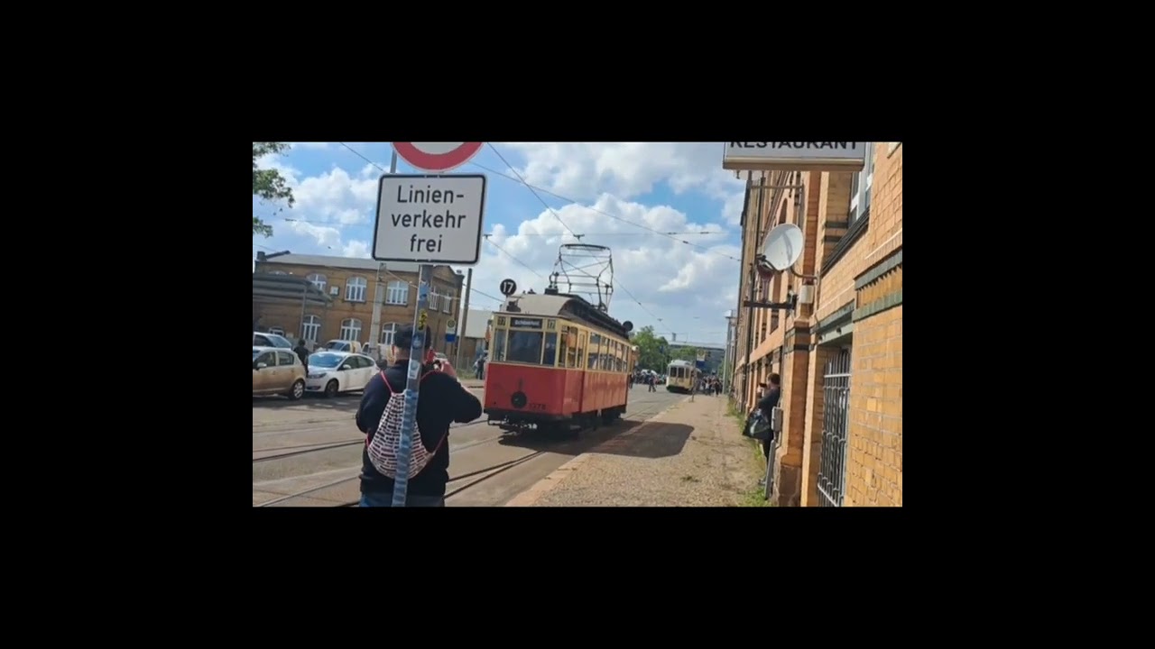 Tram Parade Leipzig 22.5.2022