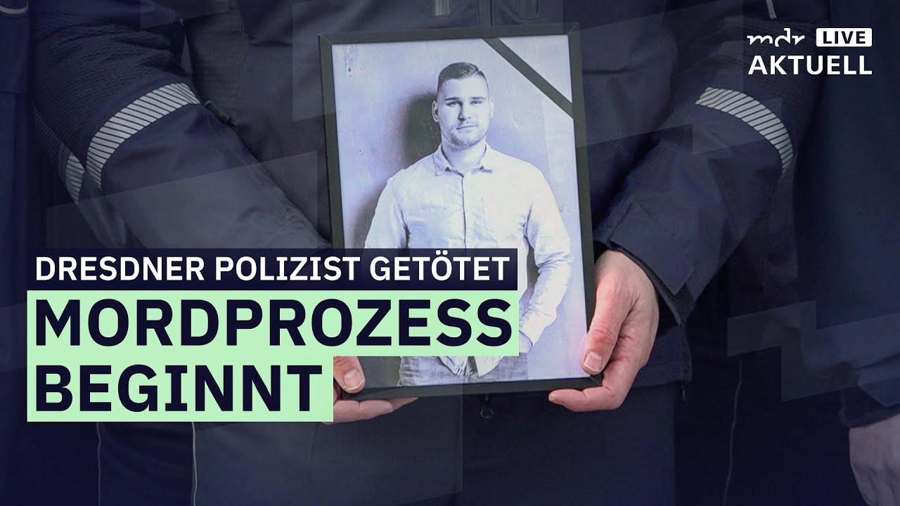 Tatvorwurf Mord: Prozessbeginn um bei Lauchhammer getöteten Dresdner Polizisten | MDR AKTUELL live