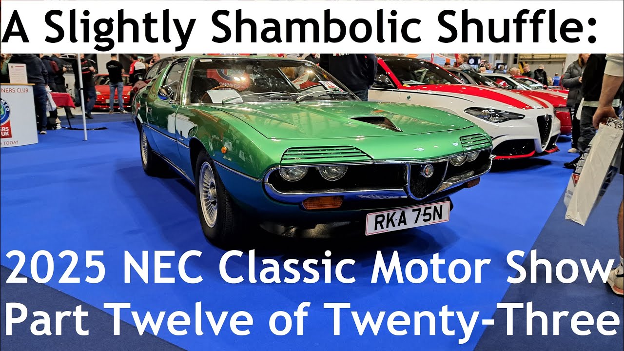 Слегка сумбурная перестановка: NEC Classic Motor Show 2025 — часть двенадцатая из двадцати трёх