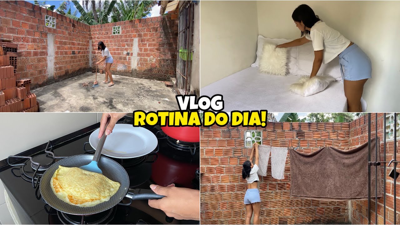 LIMPEZA NO QUINTAL, LAVEI OS LENÇÓIS, CREPIOCA DE QUEIJO… 🥰