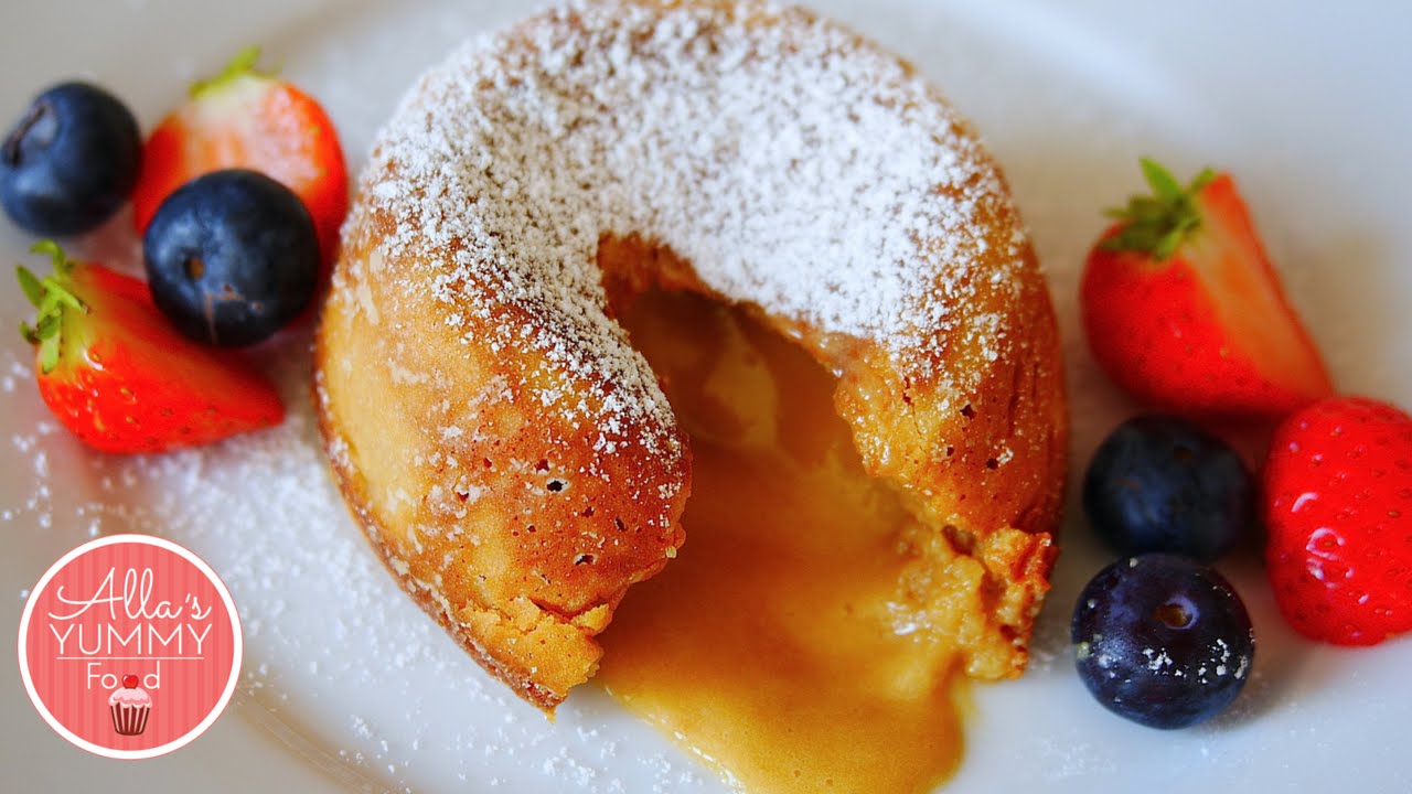 How to make Caramel Lava Cake | Карамельный торт лава