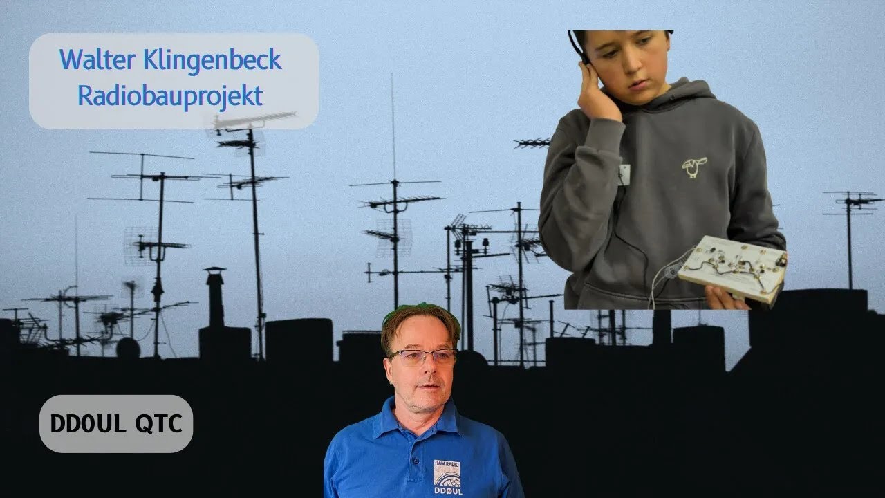 Das Walter Klingenbeck Radiobauprojekt #Radiobastler #Widerstandskämpfer #München