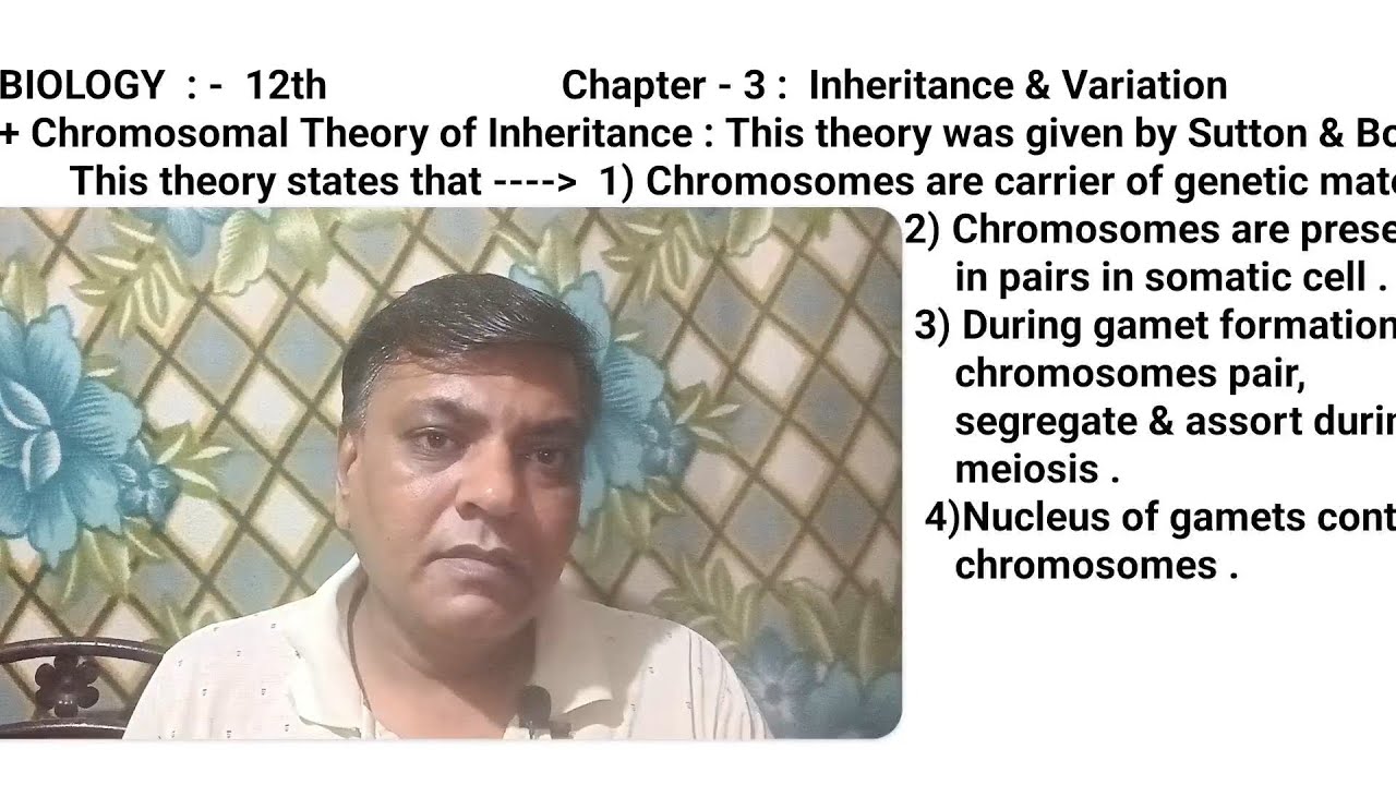Class 12 ! Bio ! Ch-3(Part-28) ! Inheritance & Variation ! Maharashtra ! Hindi !