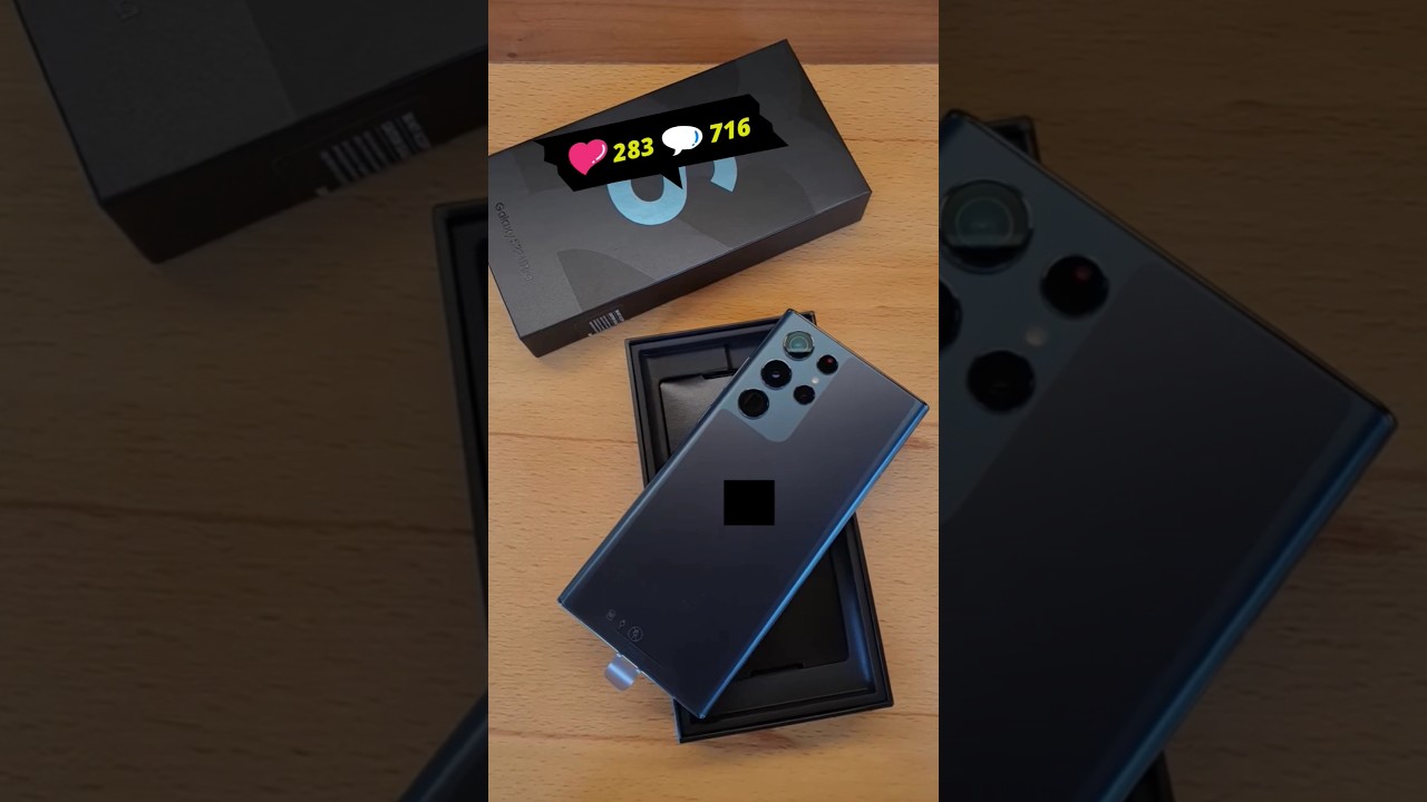 Samsung S22 Ultra Unboxing Review 😲 #shrots #s22ultrareview #s24ultra #samsung