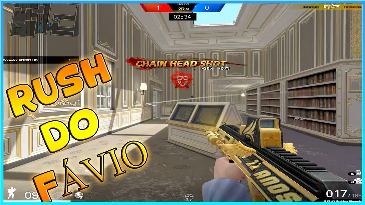 RUSH DO FLÁVIO DE AUG PHOENIX E FUI EXPULSO  - POINT BLANK