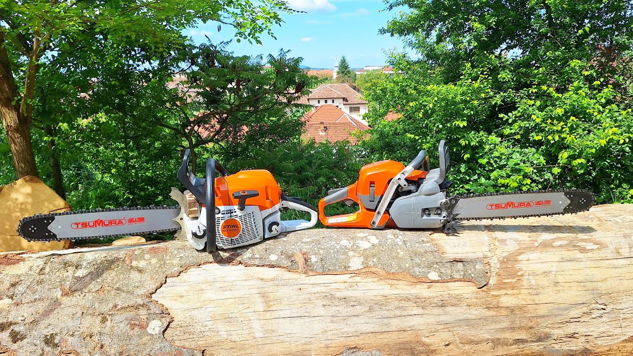 Husqvarna 562xp Mark II and Stihl MS 400c