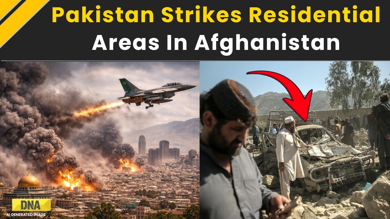 Pakistan Afghanistan War: Pakistan Strikes Residential Parts Of Afghanistan Afghanistan Pakistan War