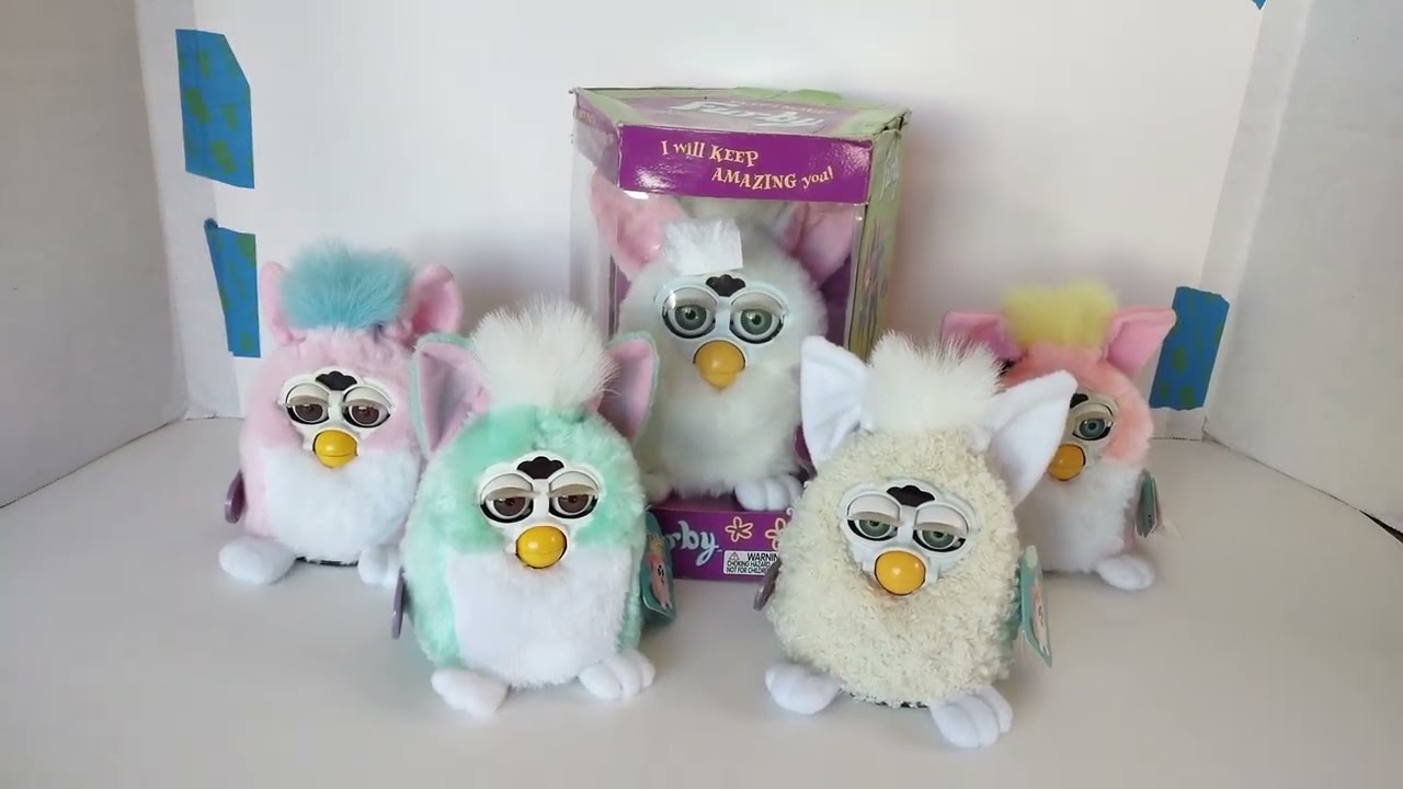 FOR SALE! 5 Furby / Furby Babies, CLEAN and FULLY FUNCTIONAL! Check description!