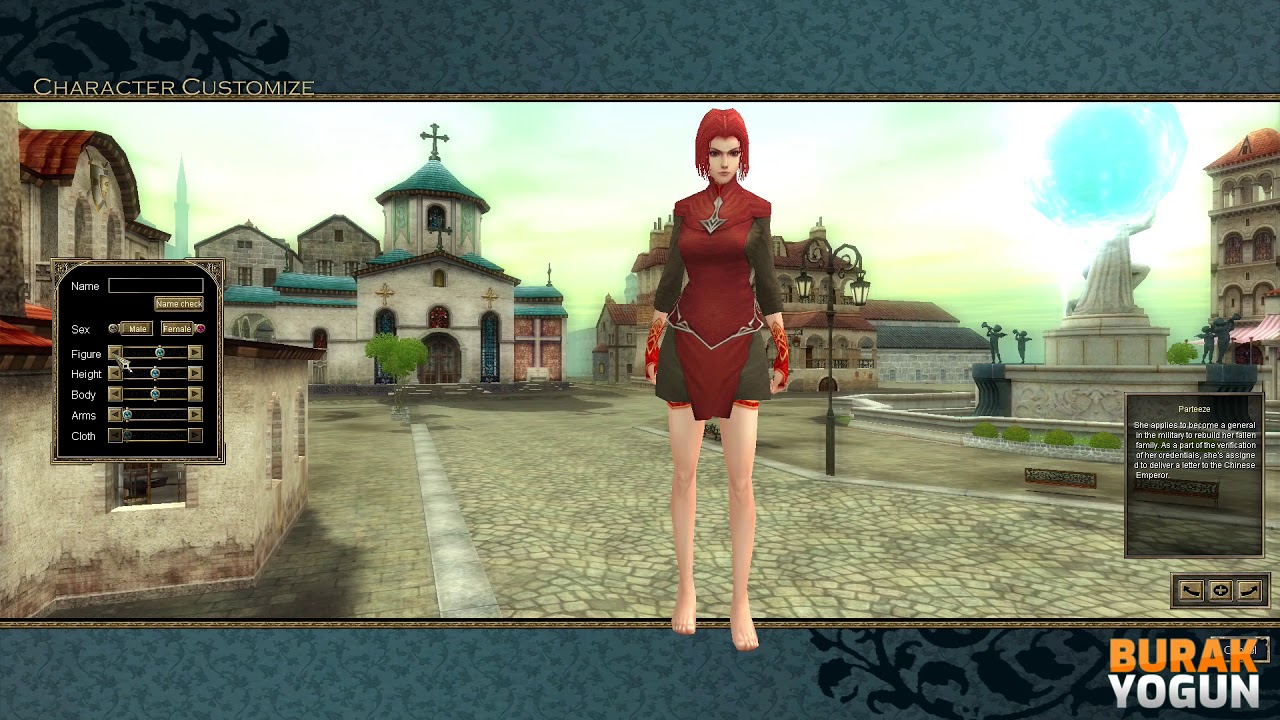 Silkroad Online - European Characters