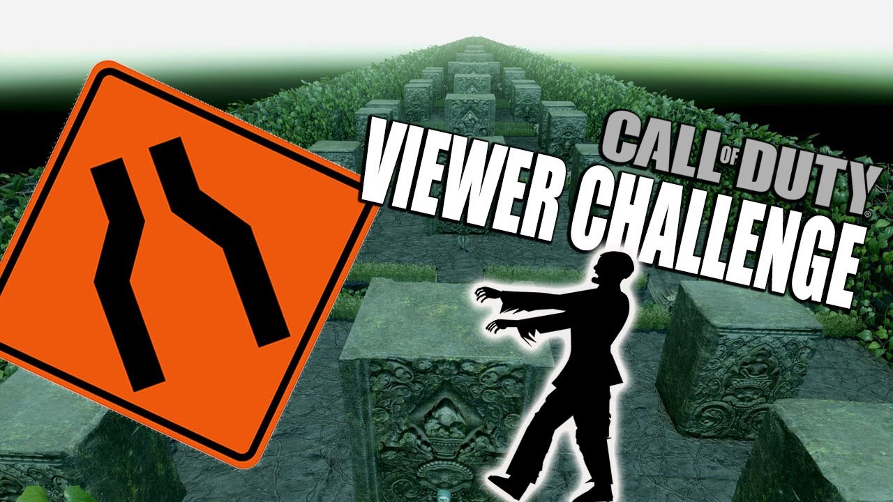 The Harrowing Narrowing Viewer Challenge (Call of Duty Zombies Map)