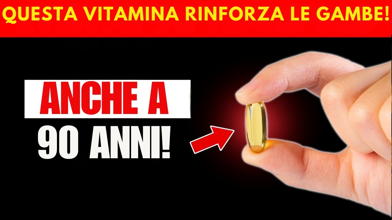 Oltre i 65 anni? Prendi QUESTO Vitamina per Migliorare la Circolazione delle Gambe e il Flusso