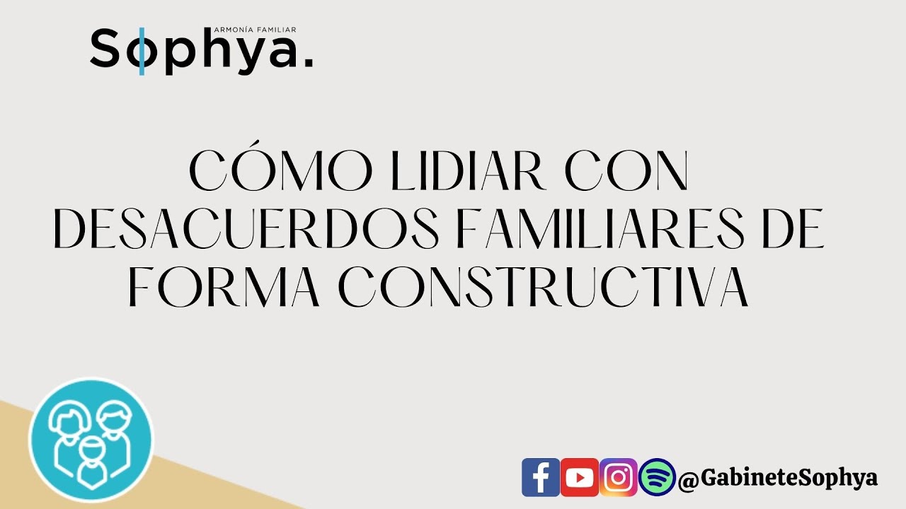 Cómo resolver conflictos familiares de forma constructiva | mejora la comunicación en casa