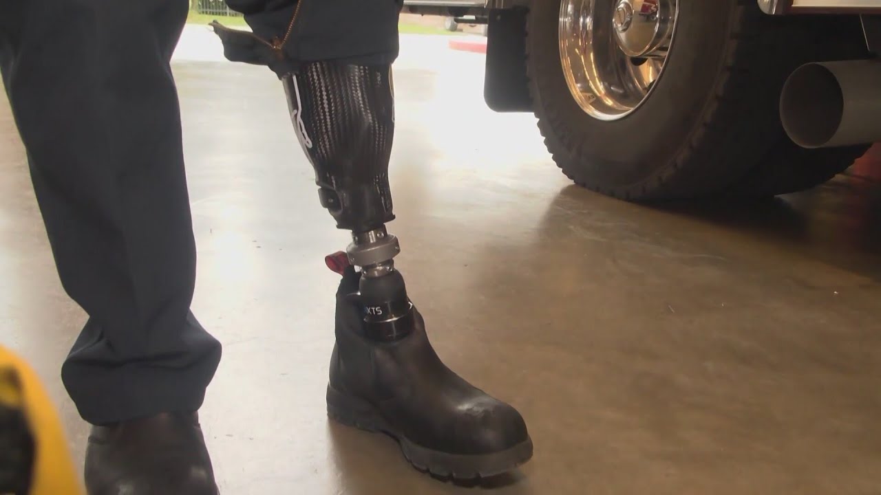 'I'm not going to let it stop me': Merced firefighter back at work after amputation