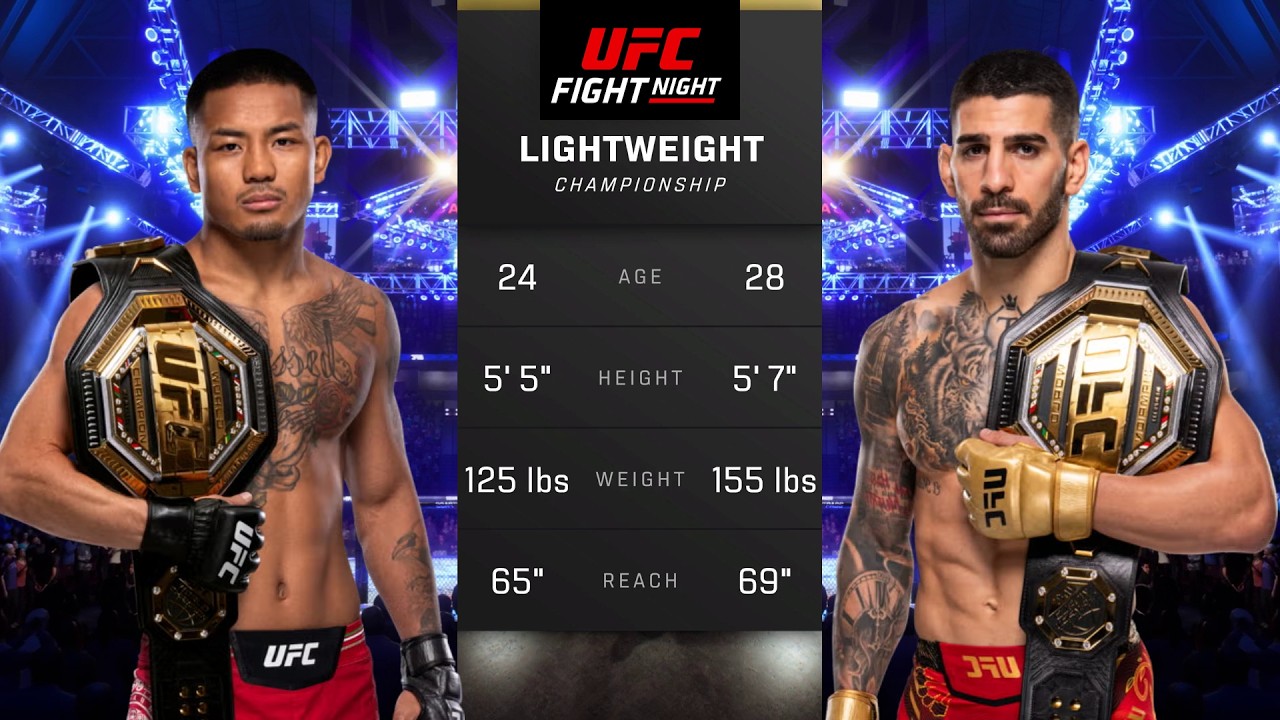 Joshua Van vs Ilia Topuria Full Fight - UFC 5 Fight Night