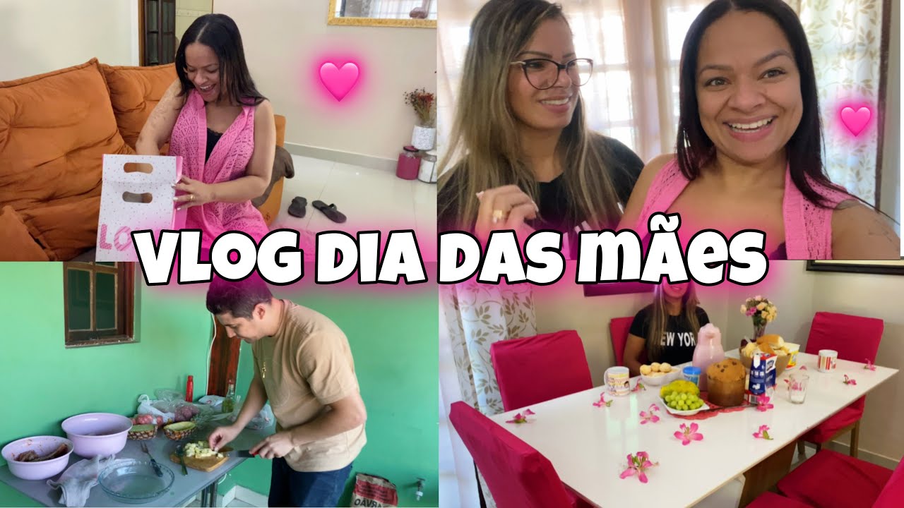 MEU DIA DAS MÃES - CAFÉ DA MANHÃ COM MINHA MÃE - MUITAS SURPRESAS E ALMOÇO ESPECIAL