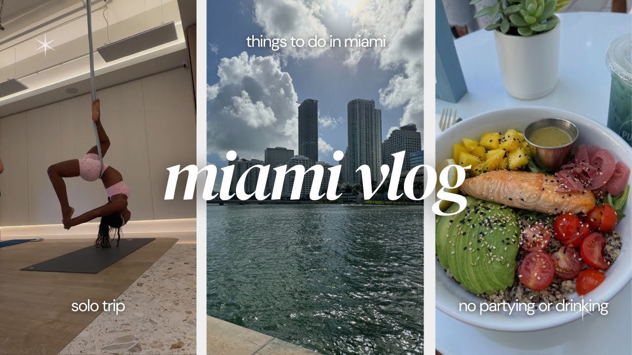 MIAMI VLOG: solo trip + things to do in Miami + no partying