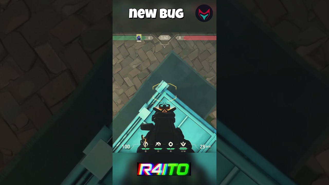 Omen Bug on Pearl Map 😱 | Secret TP Spot in Valorant!  #valorant