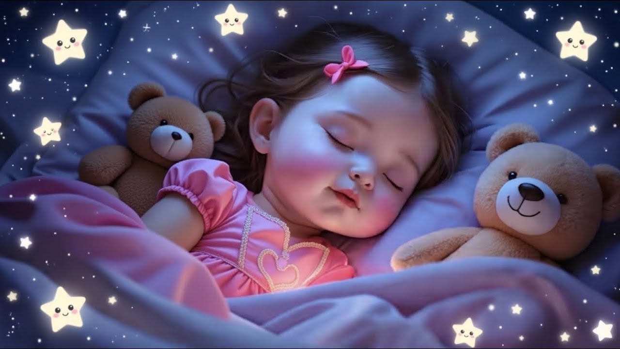 Sleep Instantly Within 3 Minutes 🎵 Sleep Music For Babies 🎵 Mozart Brahms Lullaby For Baby