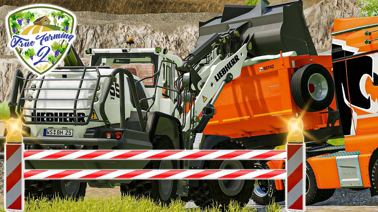 True Farming 2 #34 - Schweres GERÄT im Einsatz! Radlader im Steinbruch  - Farming Simulator 22