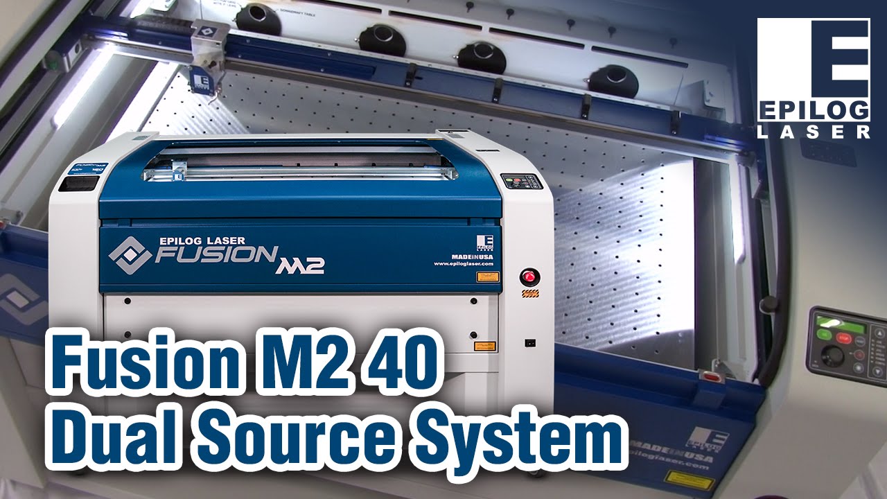 New Fusion M2 40 | Epilog Laser | CO2, Fiber, or Dual Source Laser Machine
