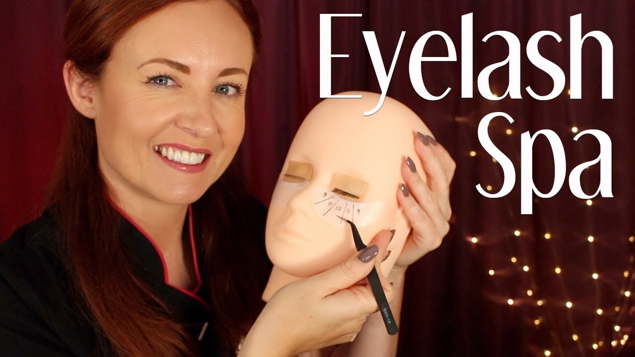 ASMR Eyelash Extensions 🌟 Spa Tutorial