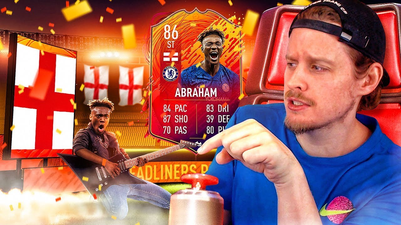 THE CHEAPEST HEADLINERS CARD?! 86 HEADLINER ABRAHAM PLAYER REVIEW! FIFA 20 Ultimate Team