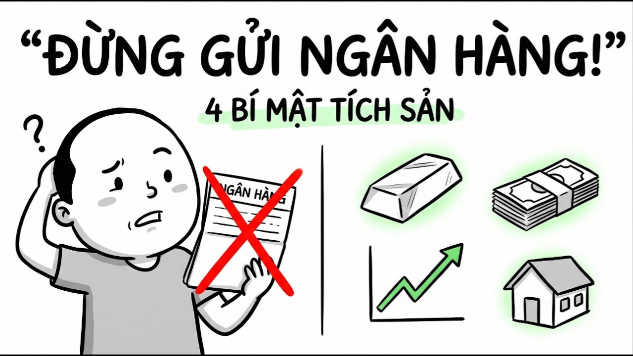 Đừng Gửi Ngân Hàng! Đây Là 4 Bí Mật Tích Sản Làm Giàu