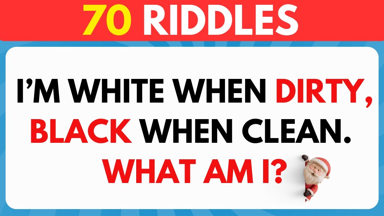 70 Riddles Only Geniuses Can Solve | 10-Second Brain Challenge 🧠
