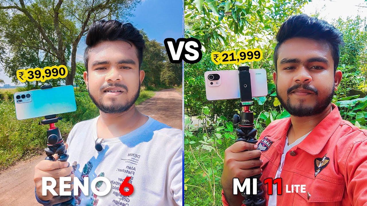 Mi 11 Lite Vs Oppo Reno 6 CAMERA TEST