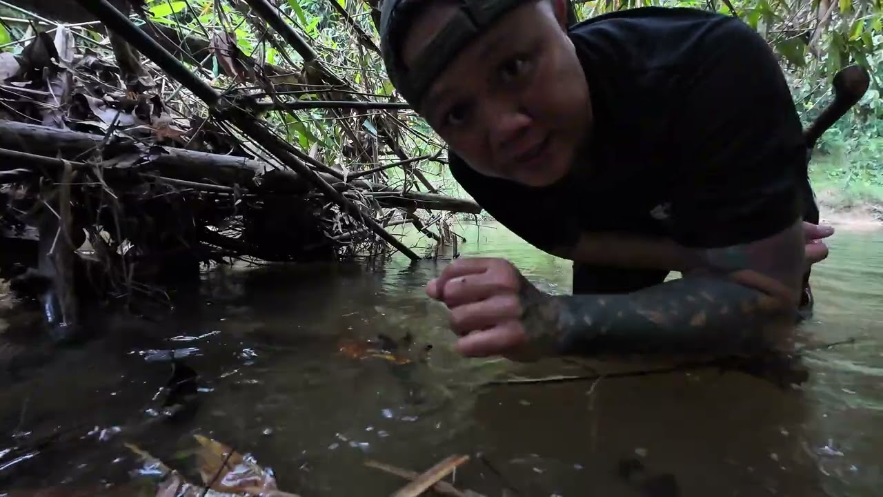 TAHAN BUBU PLASTIK SEMALAMAN UMPAN BUAH UBI // REZEKI PAGI BUBU BARU DAPAT LOBSTER SUNGAI // 