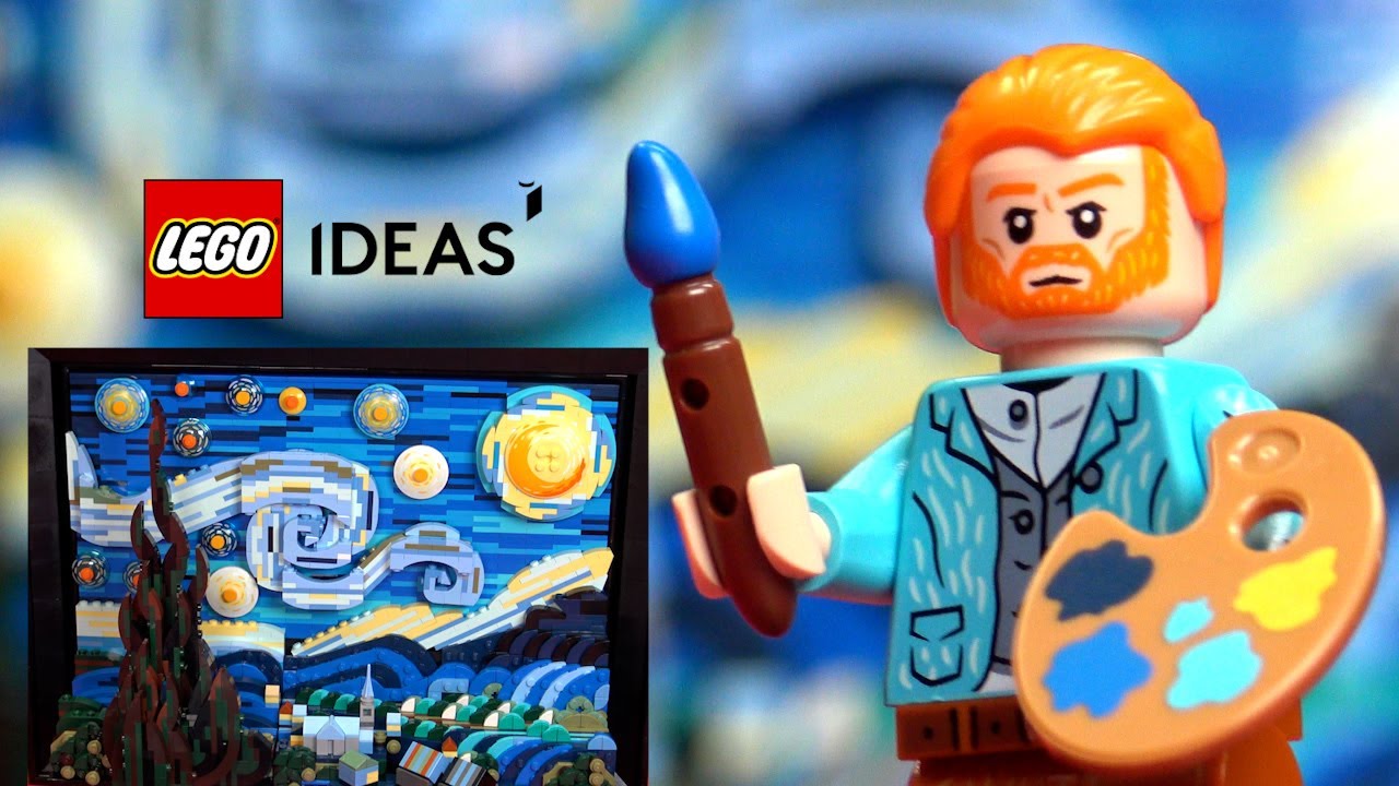 REVIEW: LEGO The Starry Night Set 21333 (Vincent Van Gogh)