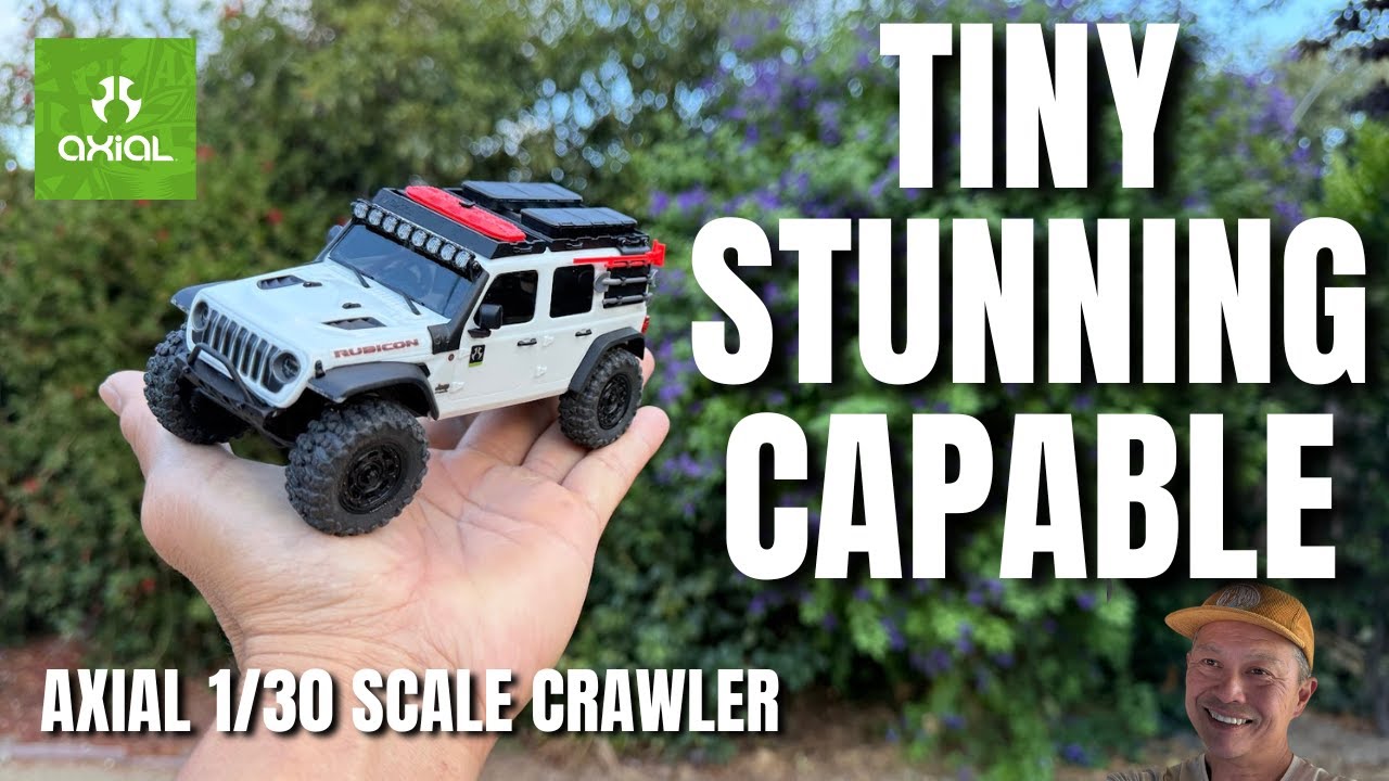 Самый маленький в мире радиоуправляемый гусеничный автомобиль? Axial SCX30 Jeep & Bronco ($99 RTR)
