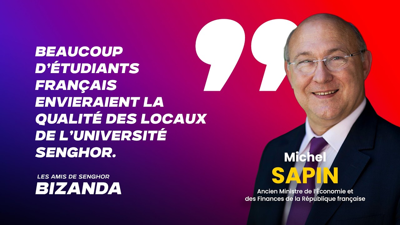 Beaucoup d’étudiants français envieraient la qualité des locaux de l’Université Senghor Michel SAPIN
