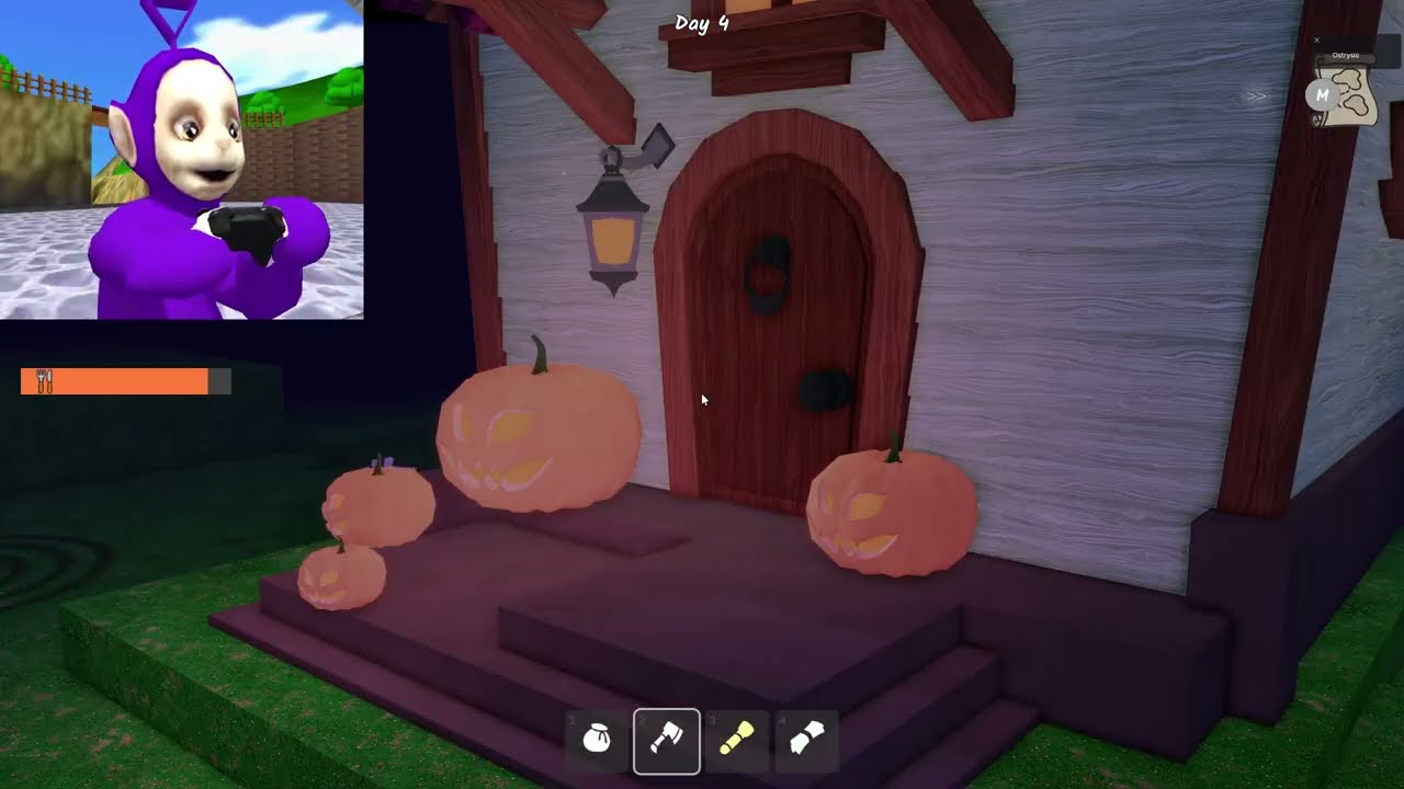 BAT MONSTER IS COMING! | Tinky Winky Plays: 99 Nights in The Forest