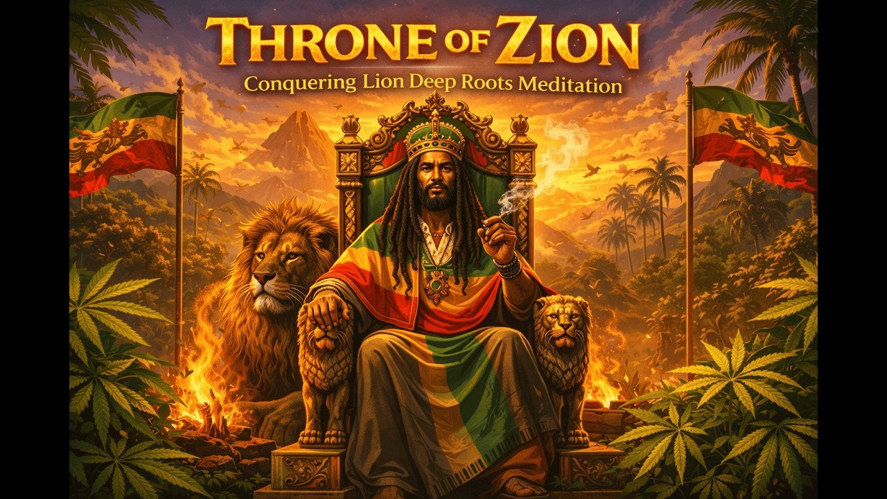 THRONE OF ZION – Conquering Lion Deep Roots Meditation 🌴