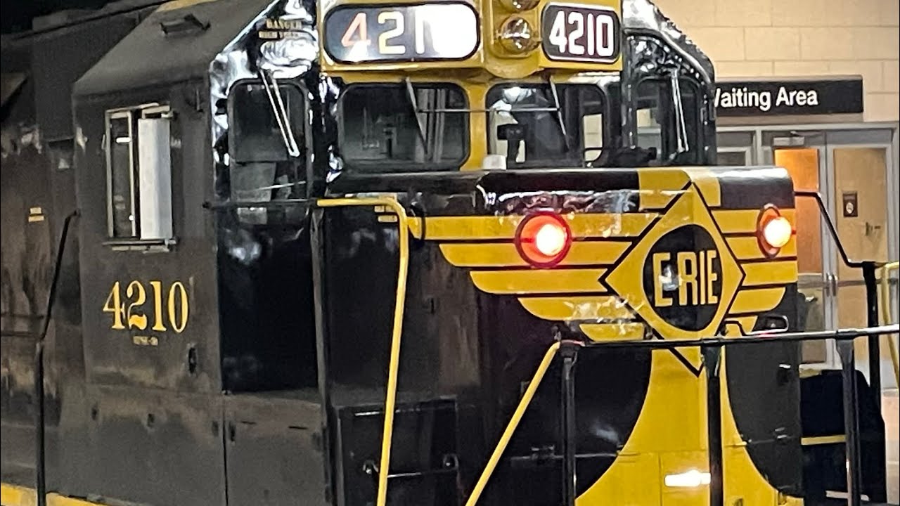 NJT EMD’S ON THE MARCH AND “ERIE” TRIFECTA!!!! 1/4/24