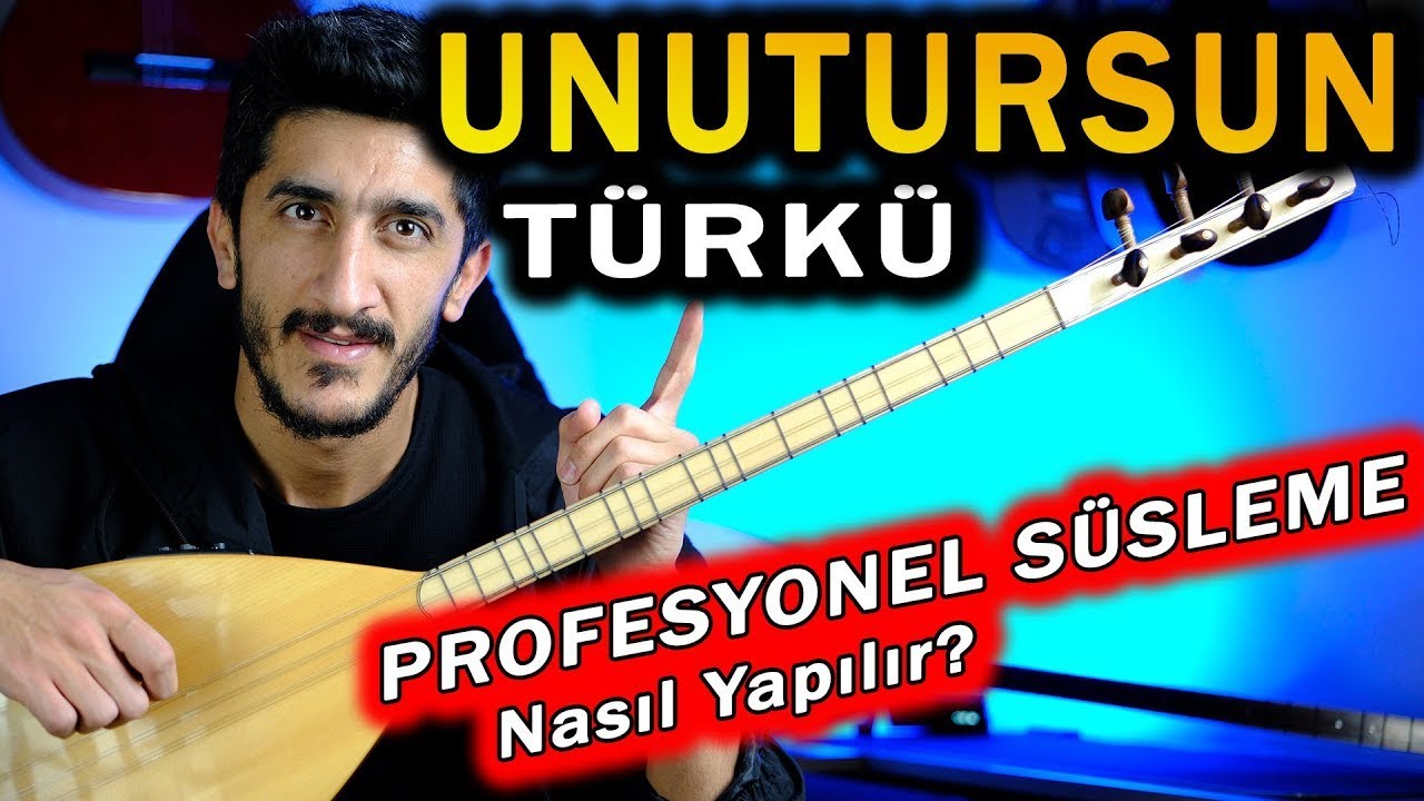 UNUTURSUN SOLFEJ SAZ NOTALAR | TÜRKÜ Unutursun Kısa Sap Bağlama Dersi